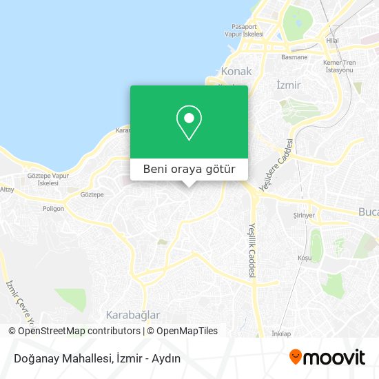 Doğanay Mahallesi harita