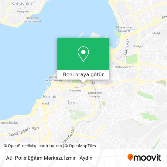 Atlı Polis Eğitim Merkezi harita