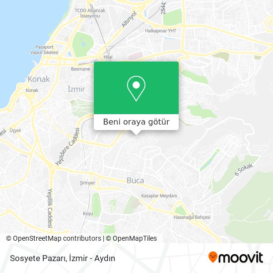 Sosyete Pazarı harita