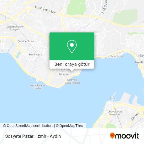 Sosyete Pazarı harita