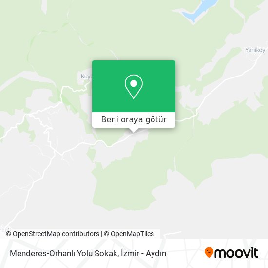 Menderes-Orhanlı Yolu Sokak harita