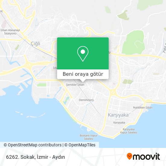 6262. Sokak harita
