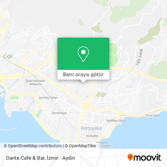 Dante Cafe & Bar harita