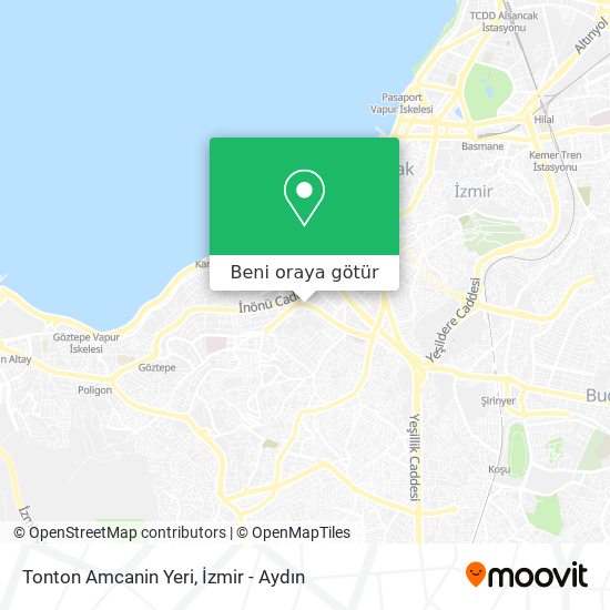 Tonton Amcanin Yeri harita