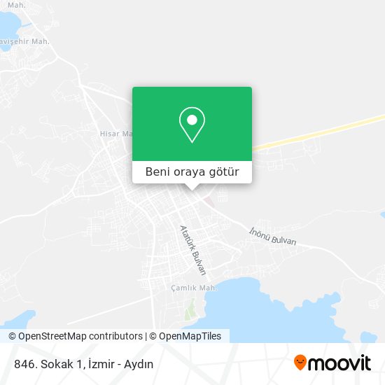 846. Sokak 1 harita