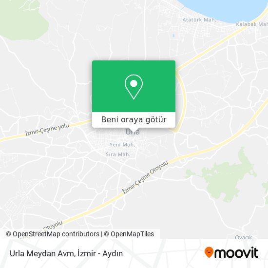 Urla Meydan Avm harita