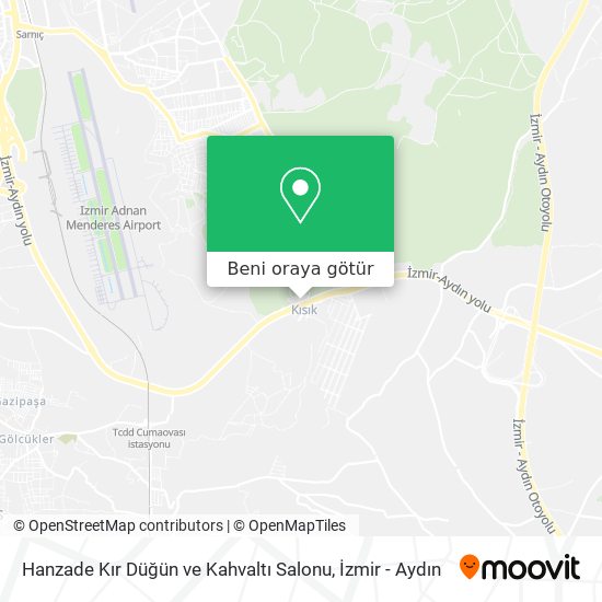 Hanzade Kır Düğün ve Kahvaltı Salonu harita