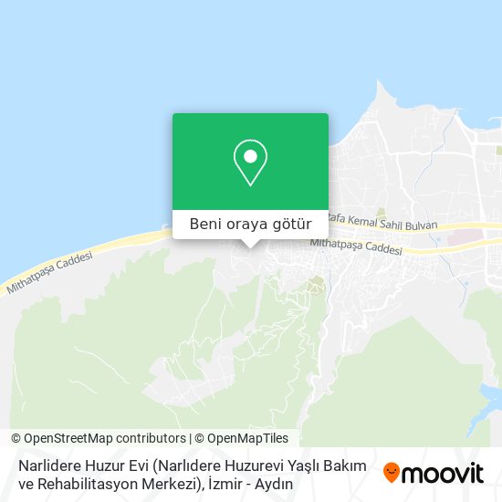 Narlidere Huzur Evi (Narlıdere Huzurevi Yaşlı Bakım ve Rehabilitasyon Merkezi) harita