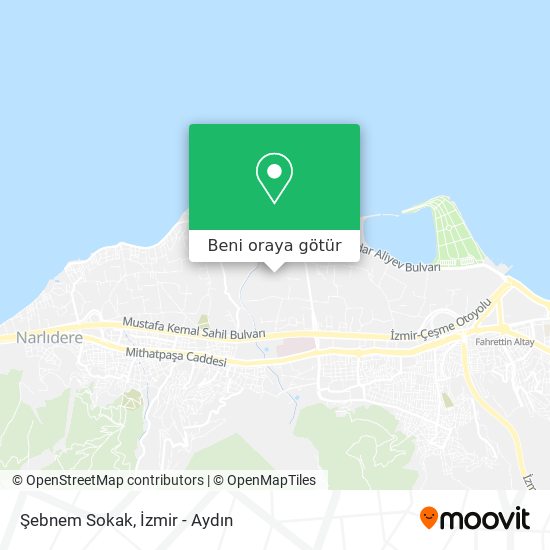 Şebnem Sokak harita