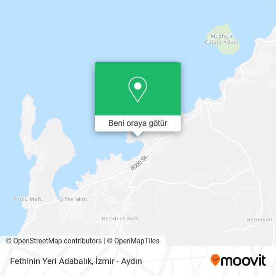 Fethinin Yeri Adabalık harita