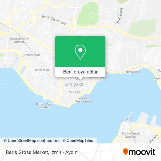 Barış Gross Market harita