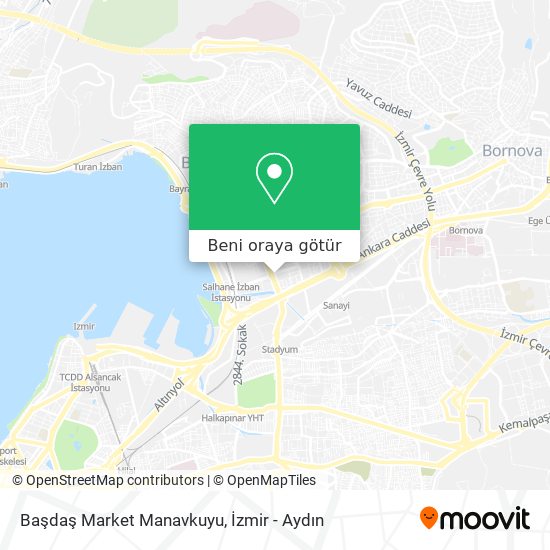 Başdaş Market Manavkuyu harita
