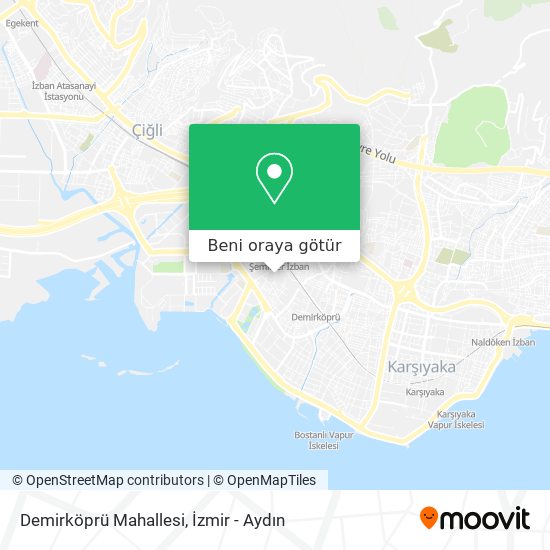 Demirköprü Mahallesi harita