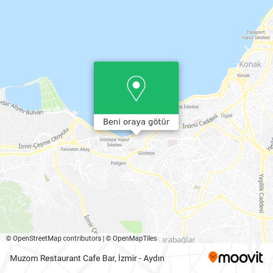 Muzom Restaurant Cafe Bar harita