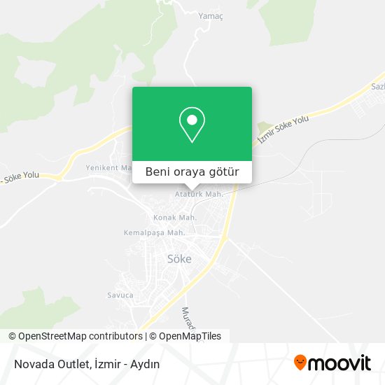 Novada Outlet harita