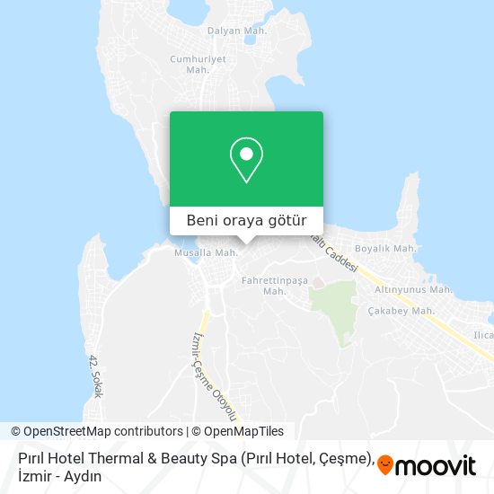 Pırıl Hotel Thermal & Beauty Spa (Pırıl Hotel, Çeşme) harita