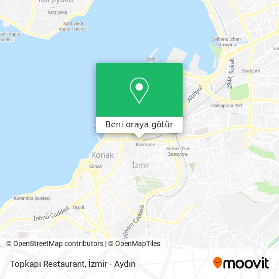 Topkapı Restaurant harita