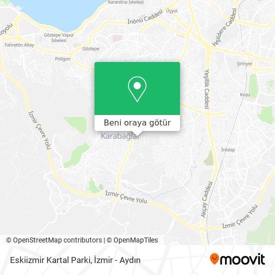 Eskiizmir Kartal Parki harita