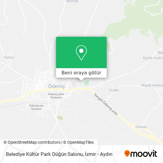 Belediye Kültür Park Düğün Salonu harita