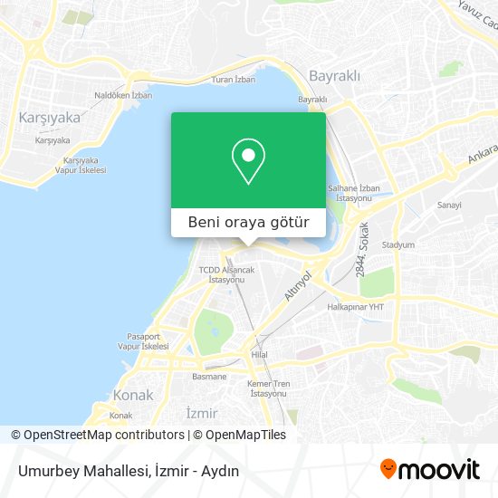 Umurbey Mahallesi harita