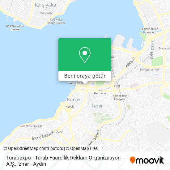 Turabexpo - Turab Fuarcılık Reklam Organizasyon A.Ş. harita