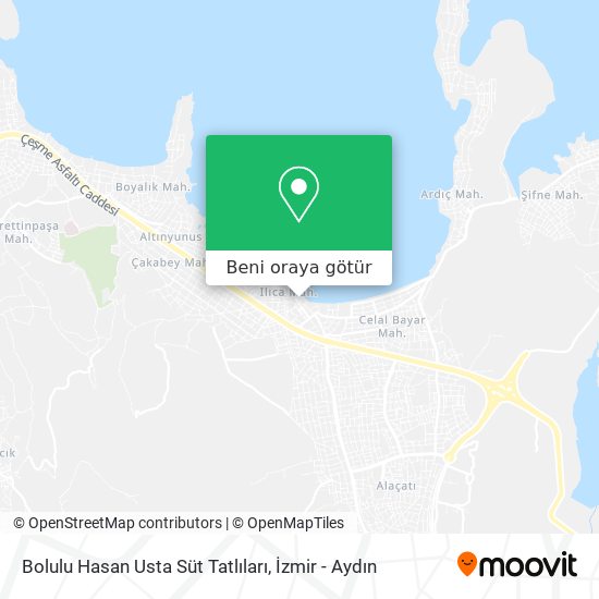 Bolulu Hasan Usta Süt Tatlıları harita