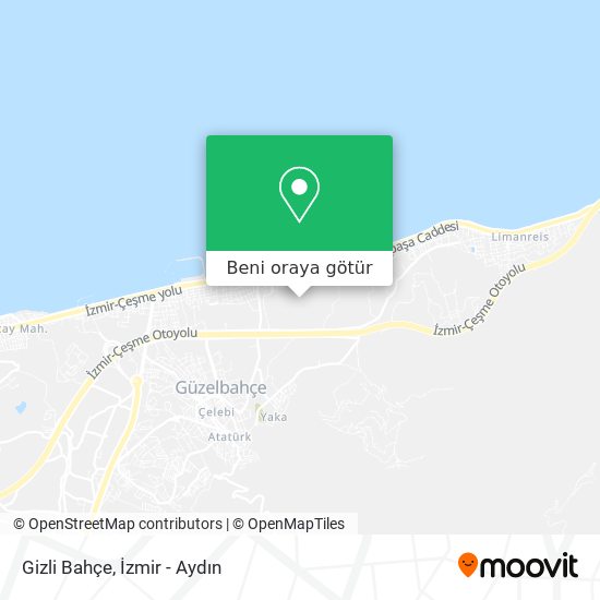 Gizli Bahçe harita