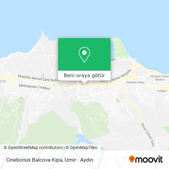 Cinebonus Balcova-Kipa harita