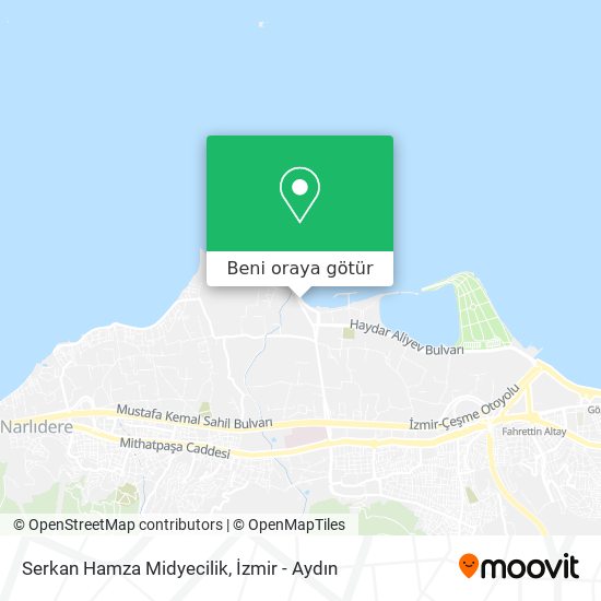 Serkan Hamza Midyecilik harita