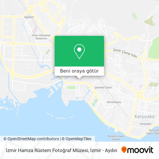 İzmir Hamza Rüstem Fotoğraf Müzesi harita