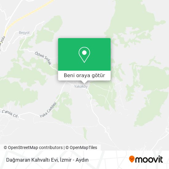 Dağmaran Kahvaltı Evi harita