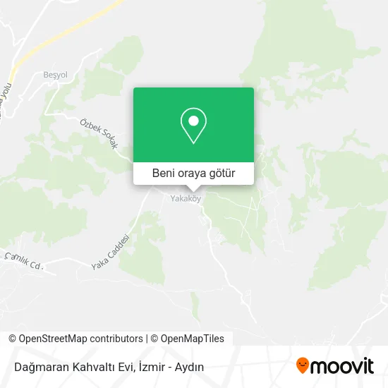 Dağmaran Kahvaltı Evi harita