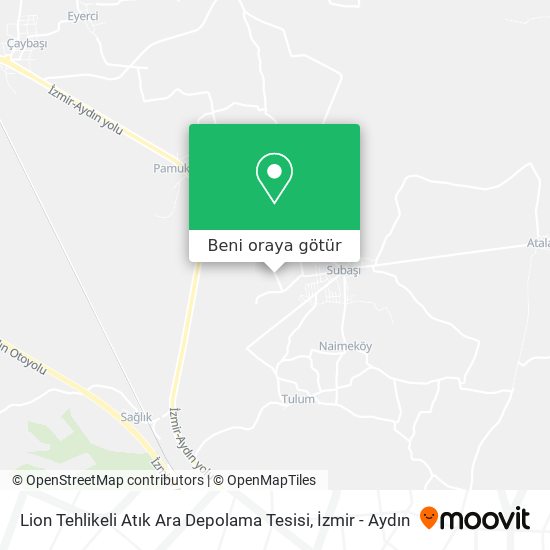 Lion  Tehlikeli Atık Ara Depolama Tesisi harita