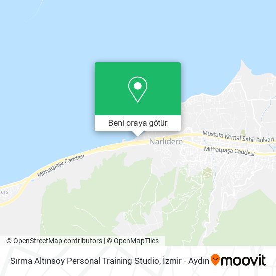 Sırma Altınsoy Personal Training Studio harita