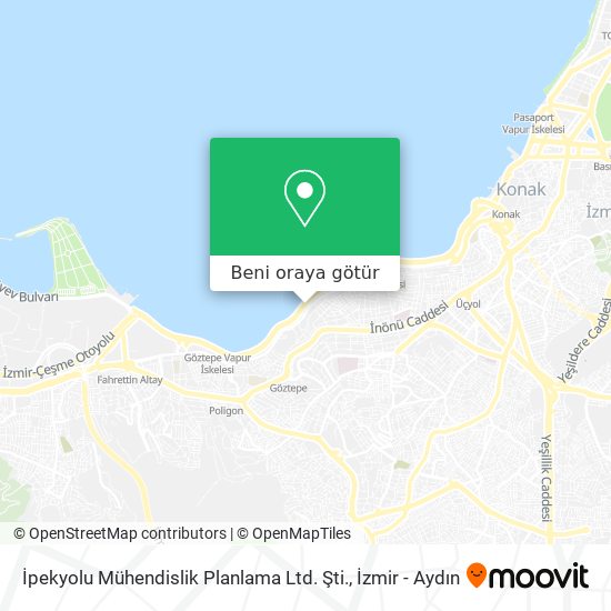 İpekyolu Mühendislik Planlama Ltd. Şti. harita