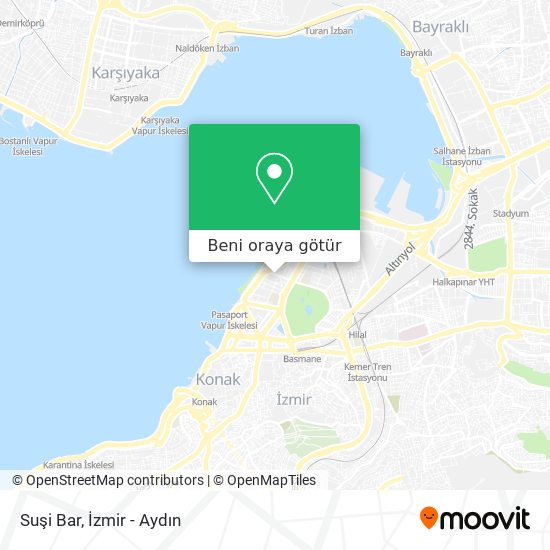 Suşi Bar harita