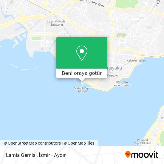 Lamia Gemisi harita