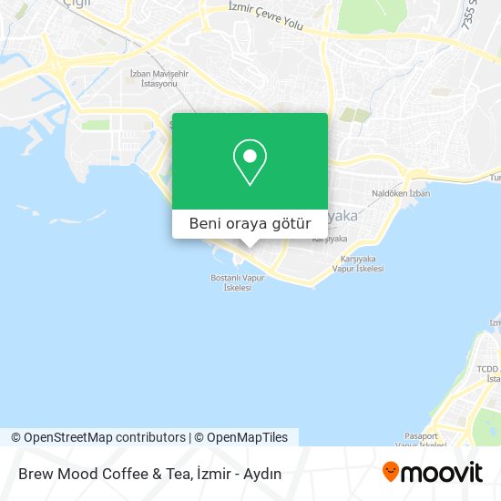 Brew Mood Coffee & Tea harita