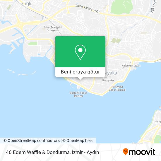 46 Edem Waffle & Dondurma harita