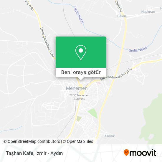 Taşhan Kafe harita