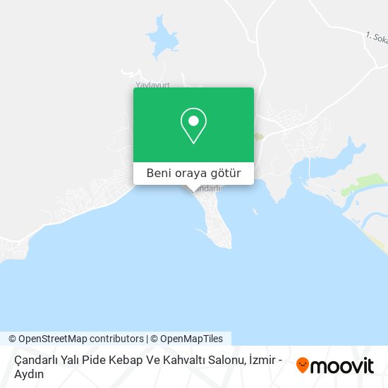 Çandarlı Yalı Pide Kebap Ve Kahvaltı Salonu harita