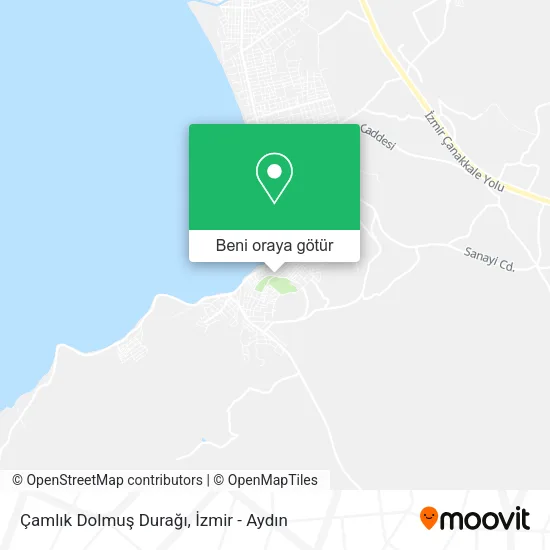 Çamlık Dolmuş Durağı harita