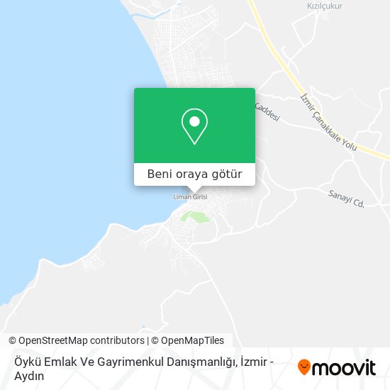 Öykü Emlak Ve Gayrimenkul Danışmanlığı harita