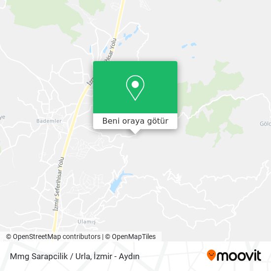 Mmg Sarapcilik / Urla harita