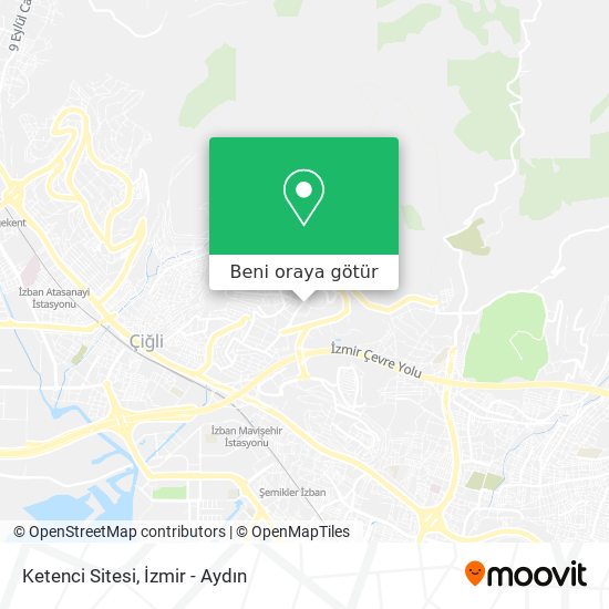 Ketenci Sitesi harita
