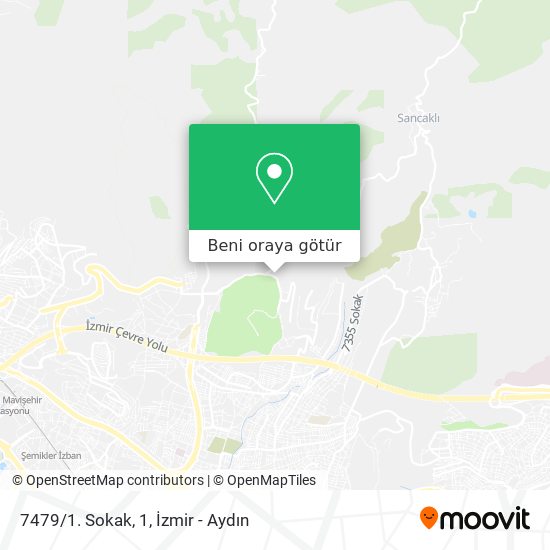 7479/1. Sokak, 1 harita