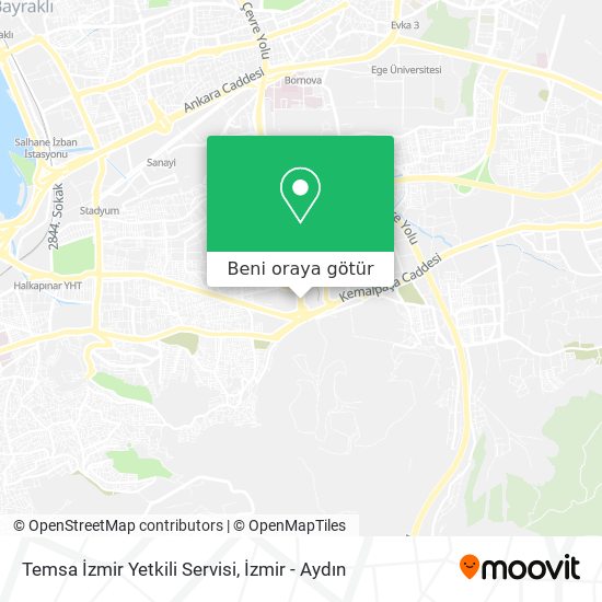 Temsa İzmir Yetkili Servisi harita