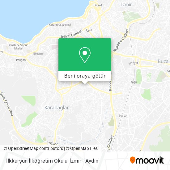 İlkkurşun İlköğretim Okulu harita