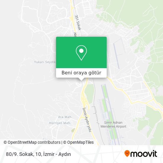 80/9. Sokak, 10 harita