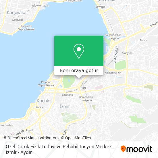 Özel Doruk Fizik Tedavi ve Rehabilitasyon Merkezi harita